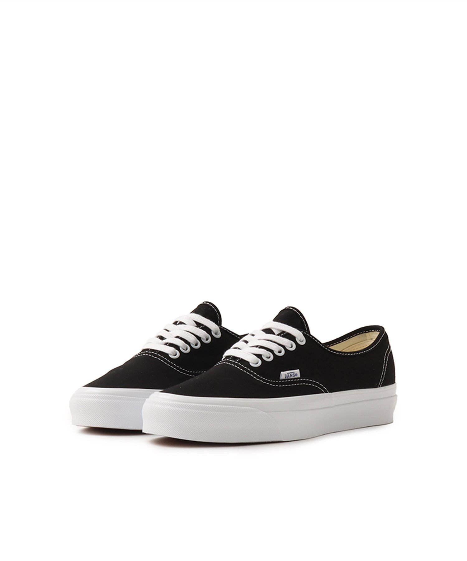 VANS LX Authentic Reissue 44 BLACK/WHITE アトモス シューズ・靴 スニーカー ブラック