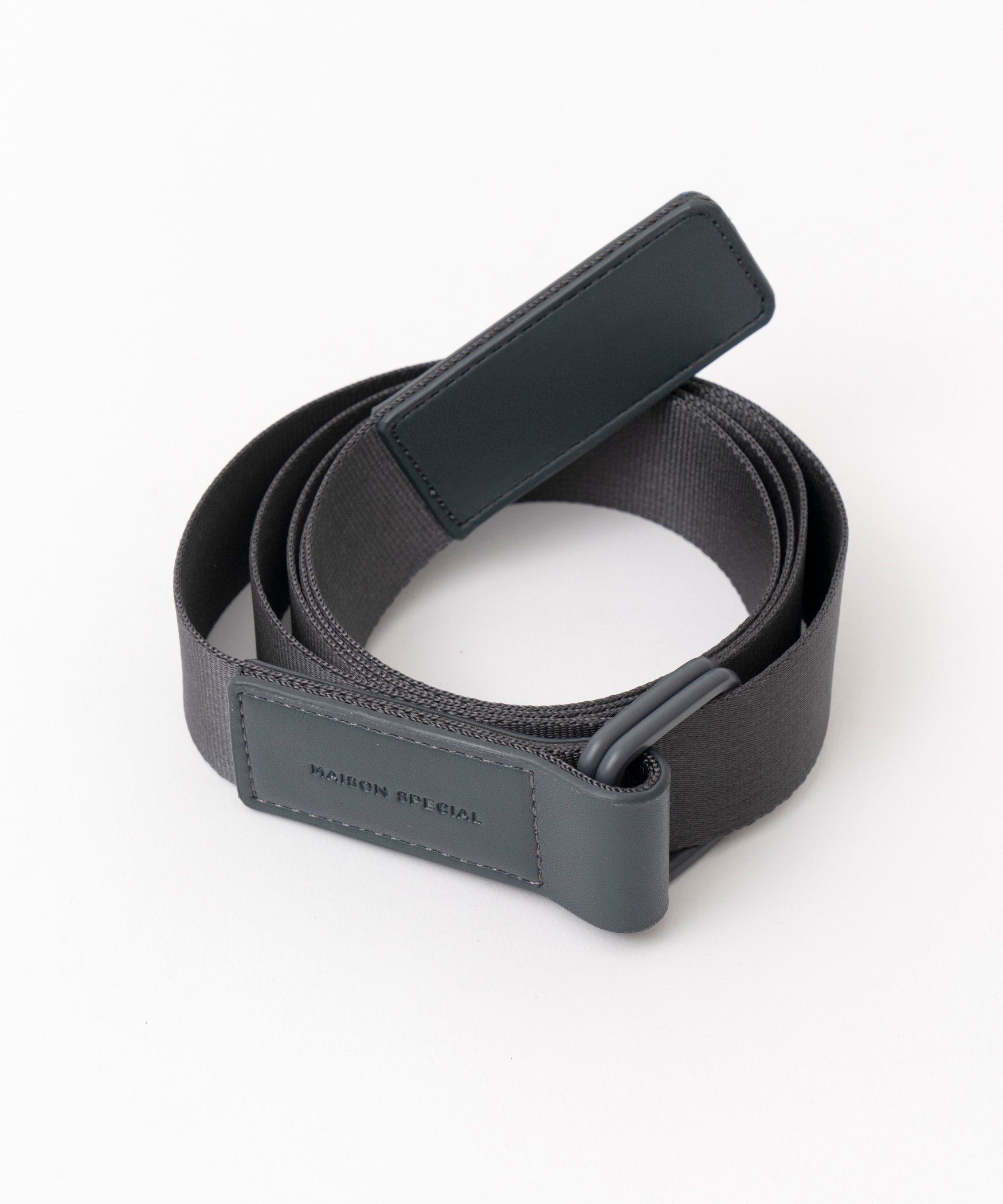 MAISON SPECIAL テープベルト メゾンスペシャル ファッション雑貨 ベルト ブルー ピンク ホワイト ブラック グレー レッド【送料無料】