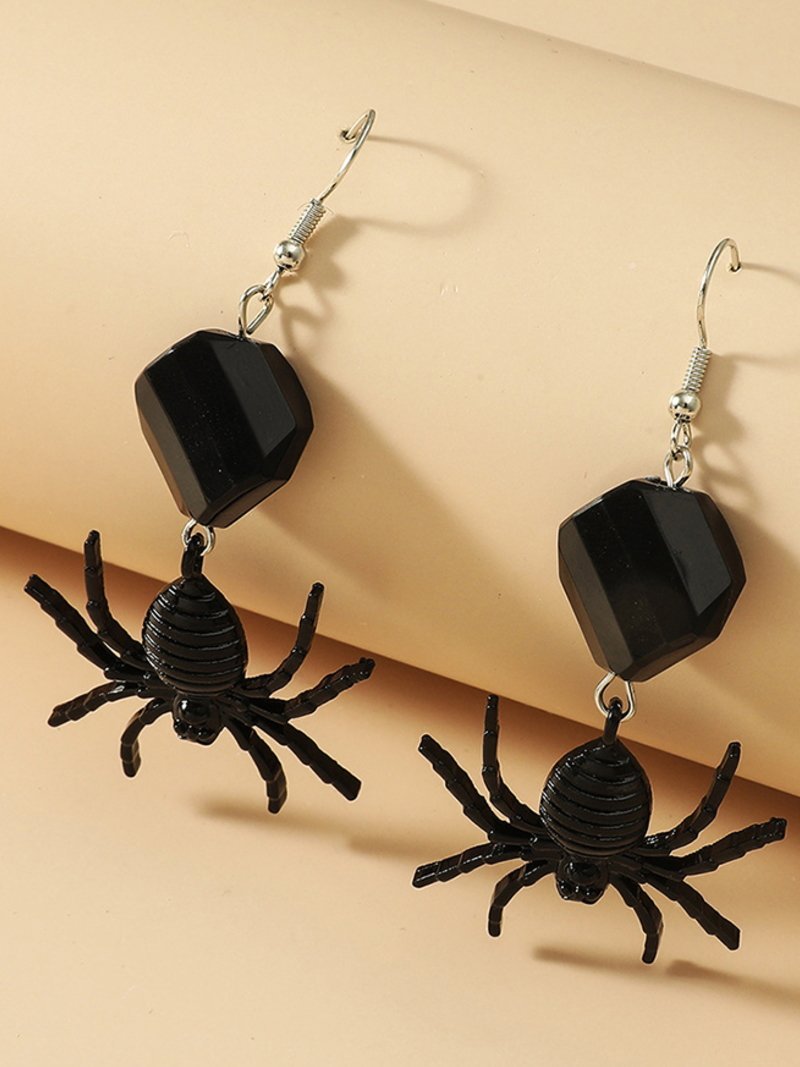 【SALE／20%OFF】Coo+i スパイダーピアス スレンダー アクセサリー・腕時計 ピアス ブラック