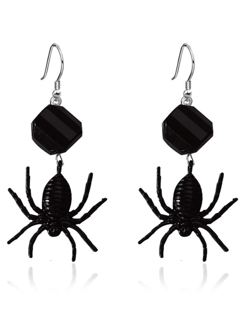 【SALE／20%OFF】Coo+i スパイダーピアス スレンダー アクセサリー・腕時計 ピアス ブラック