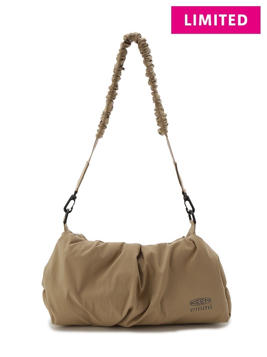 【SALE／30%OFF】emmi 【emmi×KEEN】GATHER SHOULDER BAG エミ バッグ その他のバッグ ホワイト【送料無料】