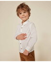 【SALE/10%OFF】PETIT BATEAU ポプリンシャツ プチバトー トップス シャツ・ブラウス ホワイト【送料無料】