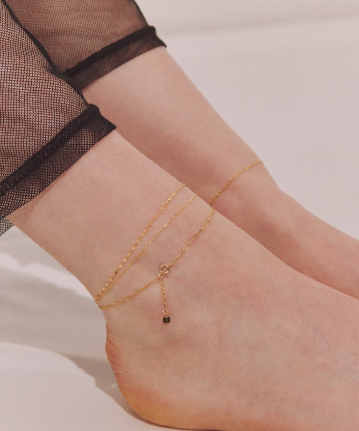 les bon bon les bonbon/victoria anklet / ヴィクトリア アンクレット フォブ アクセサリー・腕時計 アンクレット ゴール...