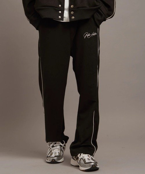 【SALE／50%OFF】GALLIS ADDICTION GA SUEDE-TRACK PANTS(MENS) ジャックローズ パンツ その他のパンツ ブラック ブラウン【送料無料】