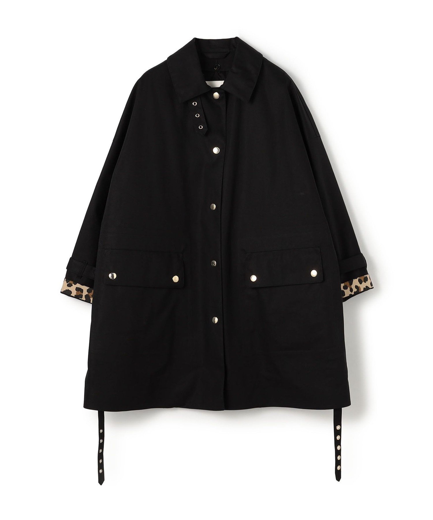 TOMORROWLAND BUYING WEAR 【別注】MACKINTOSH WILTON EX コート トゥモローランド ジャケット・アウター ステンカラーコート ブラック【送料無料】