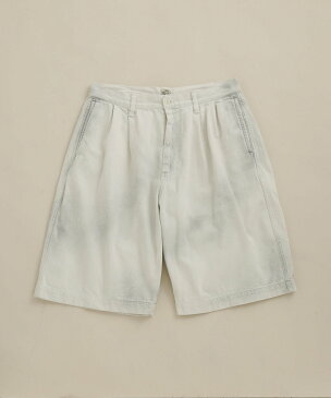 【SALE／30%OFF】GOLD 11oz. DENIM WIDE SHORTS ナノユニバース パンツ/ジーンズ ショートパンツ ホワイト ブルー【送料無料】