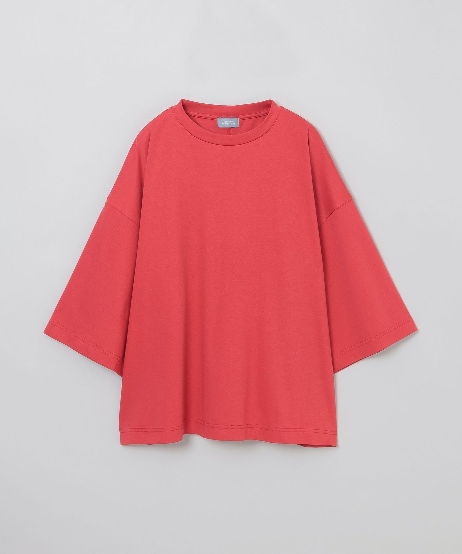 【SALE／30%OFF】MACKINTOSH PHILOSOPHY GREY LABEL ワイドシルエットカットソー マッキントッシュ フィロソフィー トップス カットソー・Tシャツ オレンジ ブラック ホワイト レッド【送料無料】のサムネイル