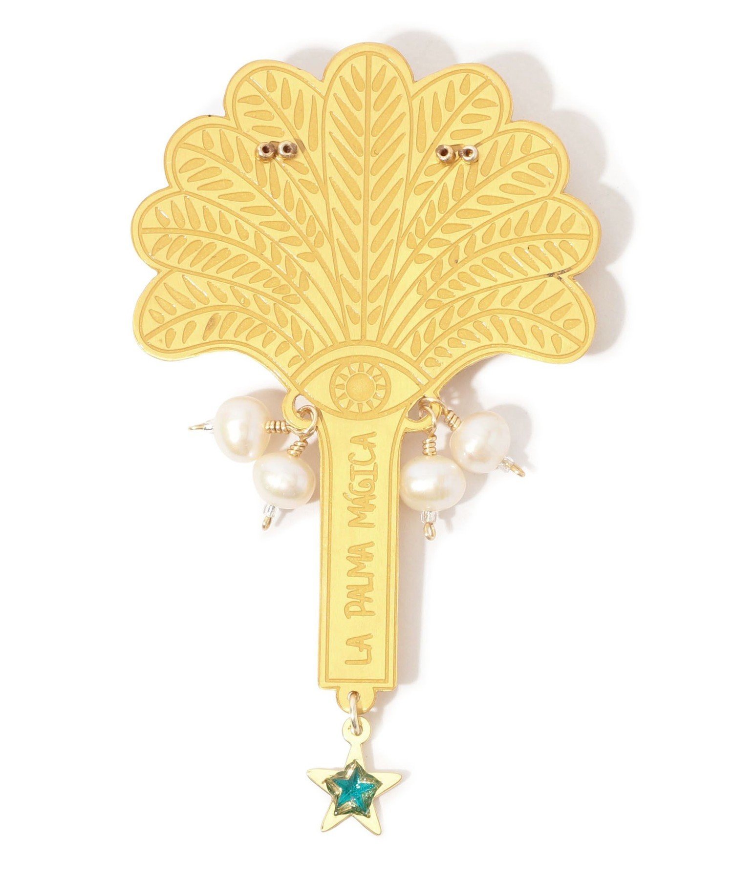 TOMORROWLAND GOODS MERCEDES SALAZAR GOLDEN PALM ブローチ トゥモローランド アクセサリー・腕時計 ブローチ・コサージュ・バッジ ゴールド【送料無料】