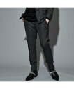 5351POUR LES HOMMES 【セットアップ対応】グリッター ツイーディ テーパードスラックス【予約】 ゴーサンゴーイチプールオム パンツ スラックス・ドレスパンツ【送料無料】