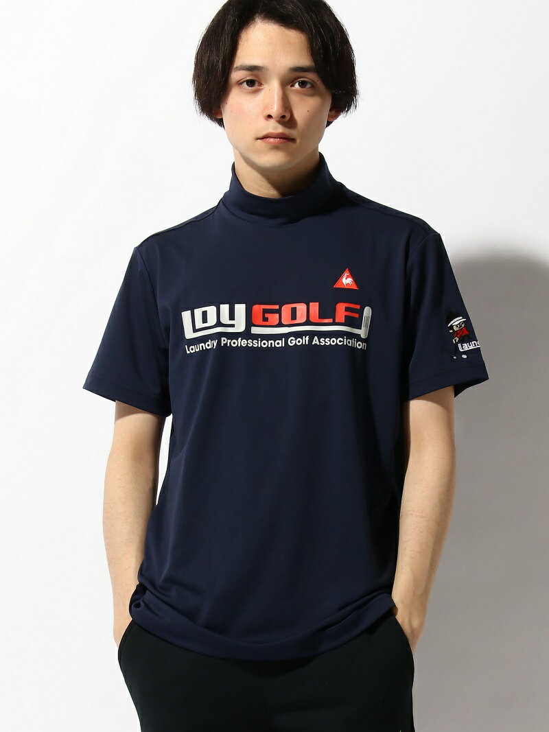 【SALE／30%OFF】le coq GOLF (M)【LAUNDRYコラボ】ゴルフチームハイネッ ...