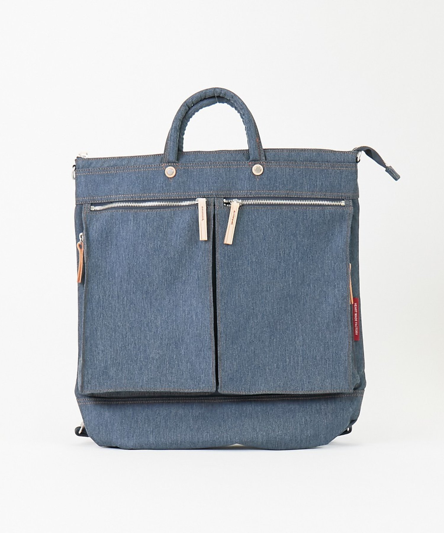 ABAHOUSE LASTWORD 【HandHARVEST】デニムバージョン ヘルメットBAG/リュック/バックパ アバハウス バッグ リュック・バックパック ネイビー【送料無料】