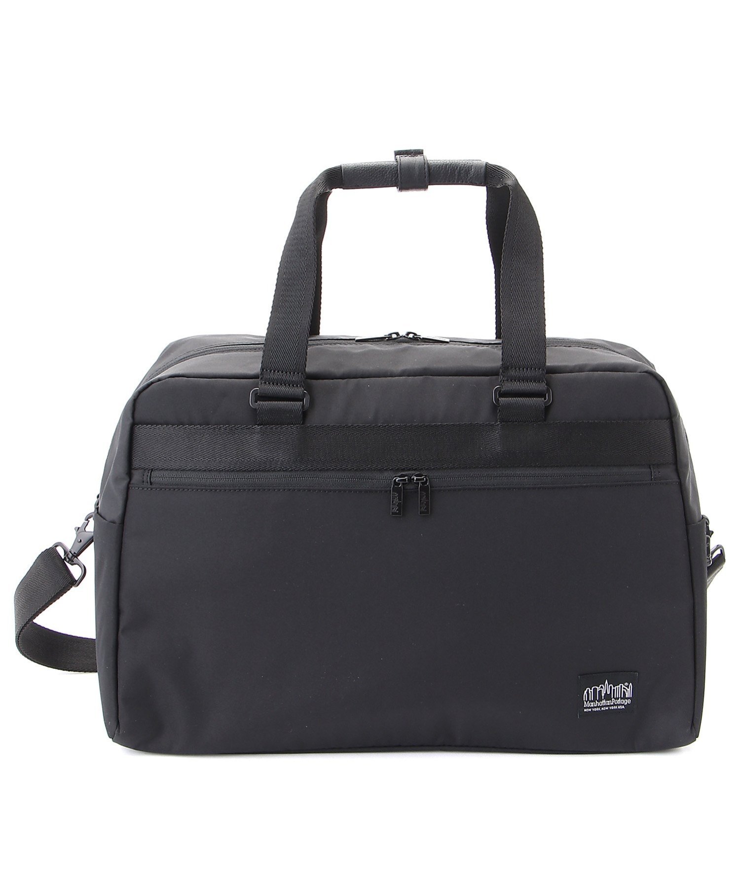 マンハッタンポーテージ ブラックレーベル ブリーフケース Manhattan Portage BLACK LABEL LEROY BAG CORDURA 305P マンハッタンポーテージ バッグ ビジネスバッグ・ブリーフケース ブラック【送料無料】