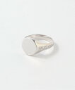 【SALE/10%OFF】CALM CALM/(U)Signet Ring レアリゼ アクセサリー・腕時計 リング・指輪 シルバー【送料無料】