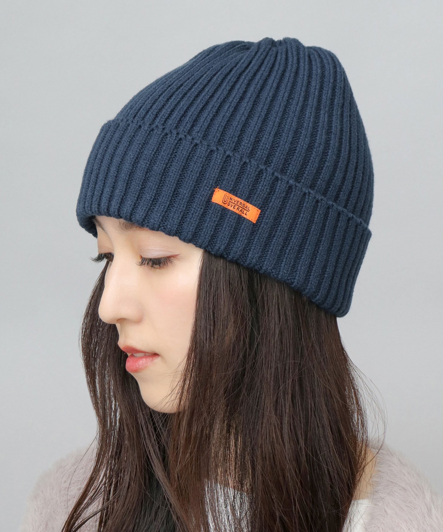 UNIVERSAL OVERALL ユニバーサルオーバーオール ニット帽 ニットキャップ メンズ レディース 深め エー..