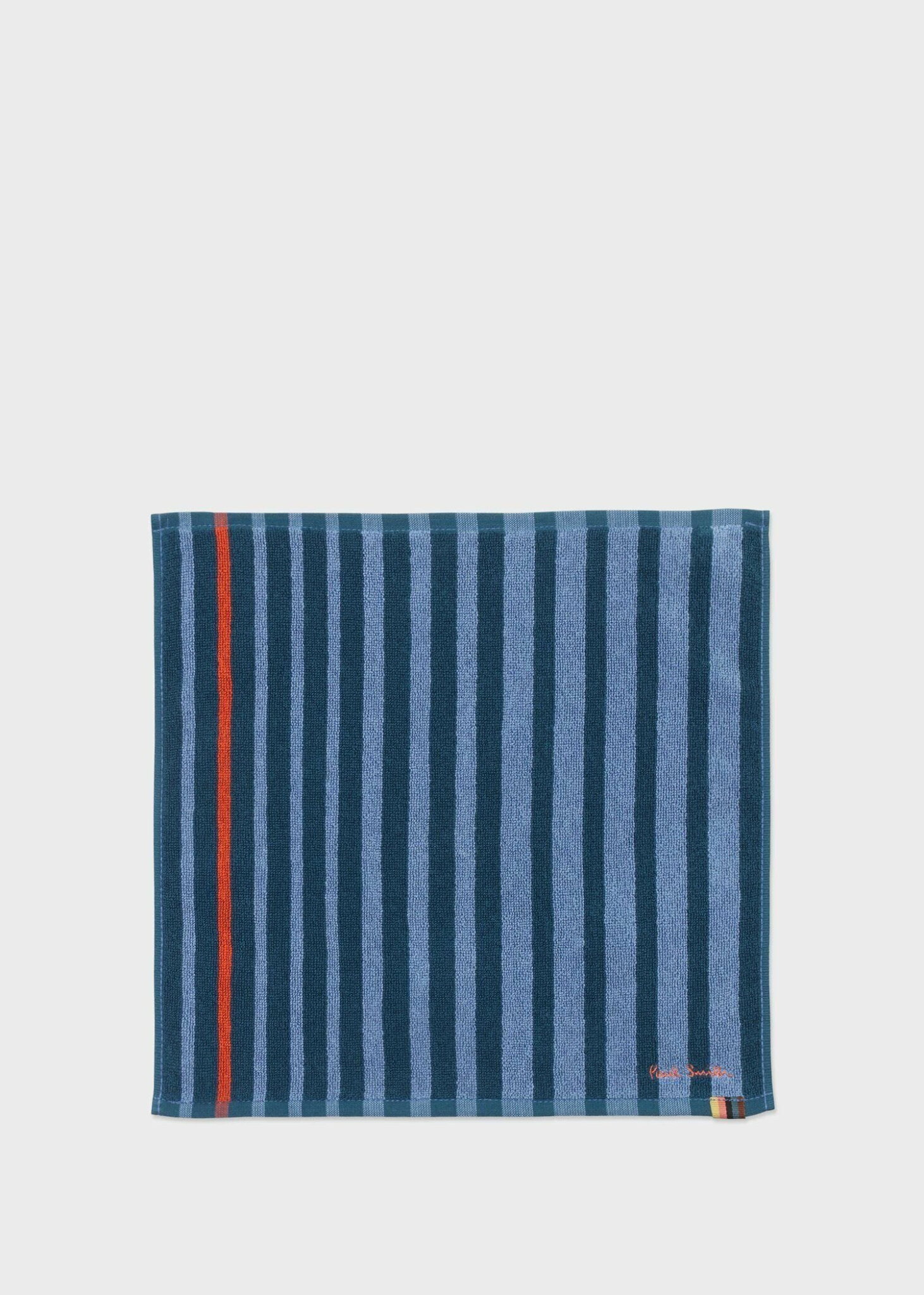 Paul Smith 【公式】コントラストカラーストライプ ハンドタオル ポール・スミス ファッション雑貨 ハンカチ・ハンドタオル ネイビー ブルー ブラック ホワイト