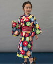 【SALE/30%OFF】BREEZE 【すっぽり着られる】Girls浴衣 エフオーオンラインストア 着物・浴衣・和装小物 浴衣 レッド ブルー