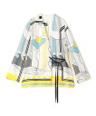 Ballsey 【別注】manipuri for Ballsey Cocktail カシュクールジャケット トゥモローランド ジャケット・アウター その他のジャケット・アウター ホワイト【送料無料】