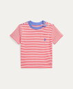 POLO RALPH LAUREN (ベビー)ストライプド コットン ジャージー ポケット Tシャツ ラルフローレン マタニティウェア・ベビー用品 その他のベビ...