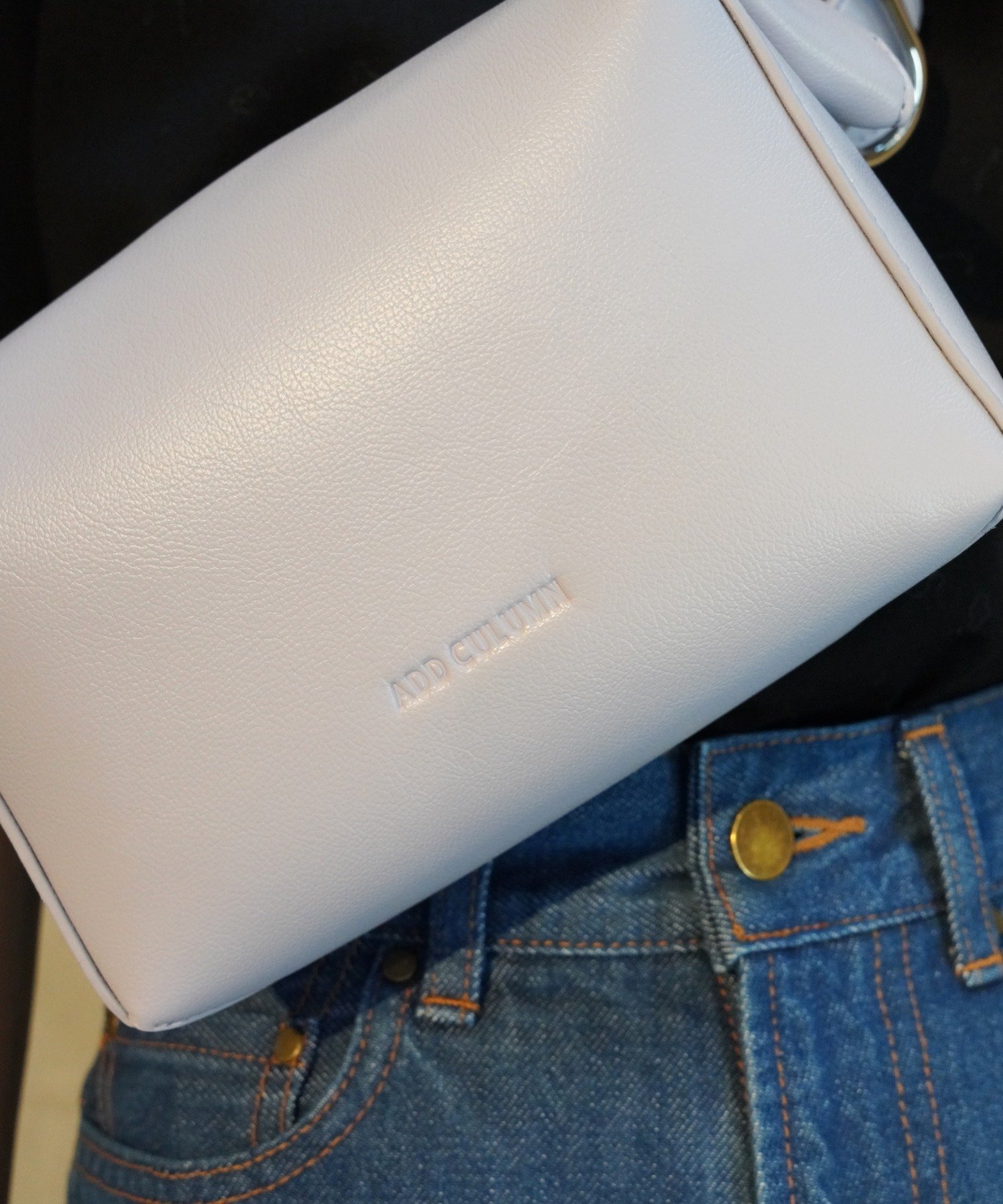 B'2nd ADD CULUMN(アドカラム) LOP BODYBAG ビーセカンド バッグ その他のバッグ ブラック パープル【送料無料】