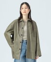 BEAMS HEART WOMEN ヴィンテージライク A2 フライト ジャケット ビームス ハート ジャケット・アウター テーラードジャケット・ブレザー グリーン ブラック【送料無料】