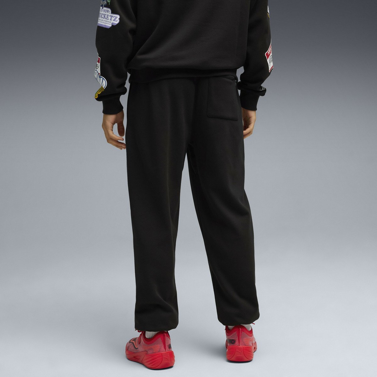 【SALE／30%OFF】PUMA メンズ バスケットボール ストライカーパック スウェットパンツ プーマ パンツ ジャージ・スウェットパンツ ブラック【送料無料】