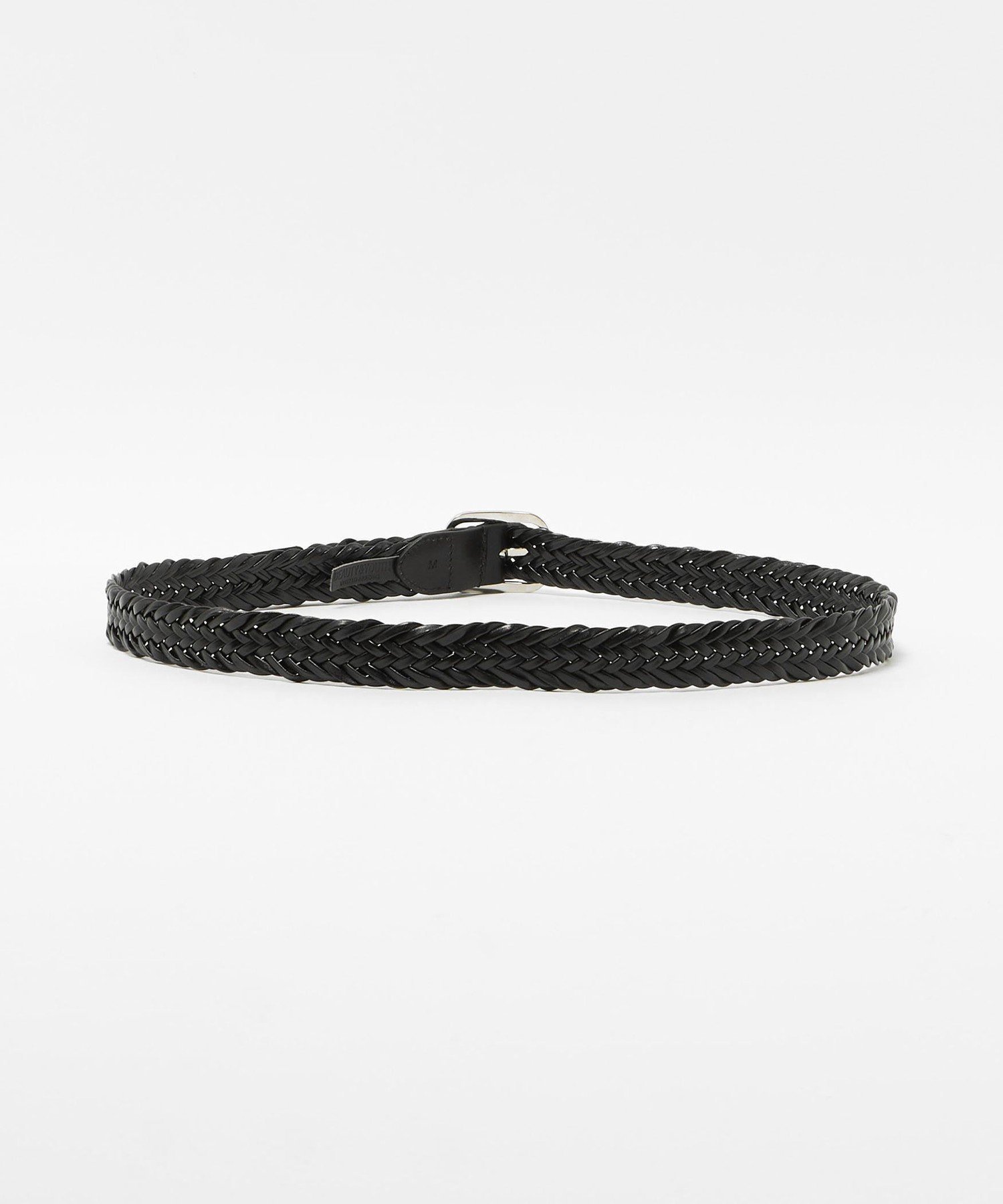 BEAUTY&YOUTH UNITED ARROWS オーバル メッシュ ベルト 30mm ビューティー＆ユース...