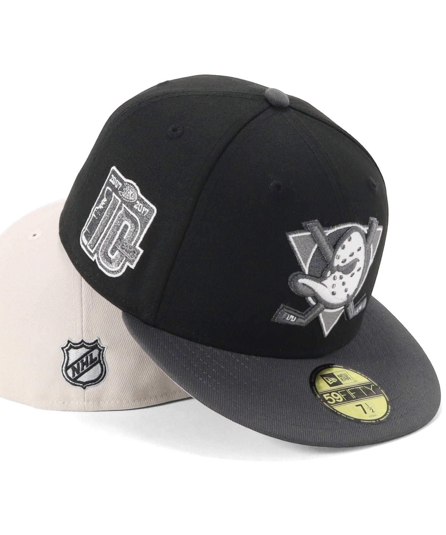 ニューエラ キャップ 59FIFTY NHL オンスポッツ 帽子 キャップ ブラック