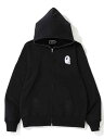 A BATHING APE BAPE ONLINE ABC FULL ZIP HOODIE M BAPEC ア ベイシング エイプ トップス パーカー・フーディー ブラック グレー【送料無料】