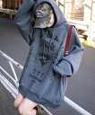 【SALE/25%OFF】WEGO LADY'S ウイングハートBIGパーカー ウィゴー トップス パーカー・フーディー ブラック グレー