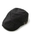 【SALE/20%OFF】MEN'S BIGI LINEN MIX HUNTING メンズ ビギ 帽子 ハンチング・ベレー帽 ブラック【送料無料】