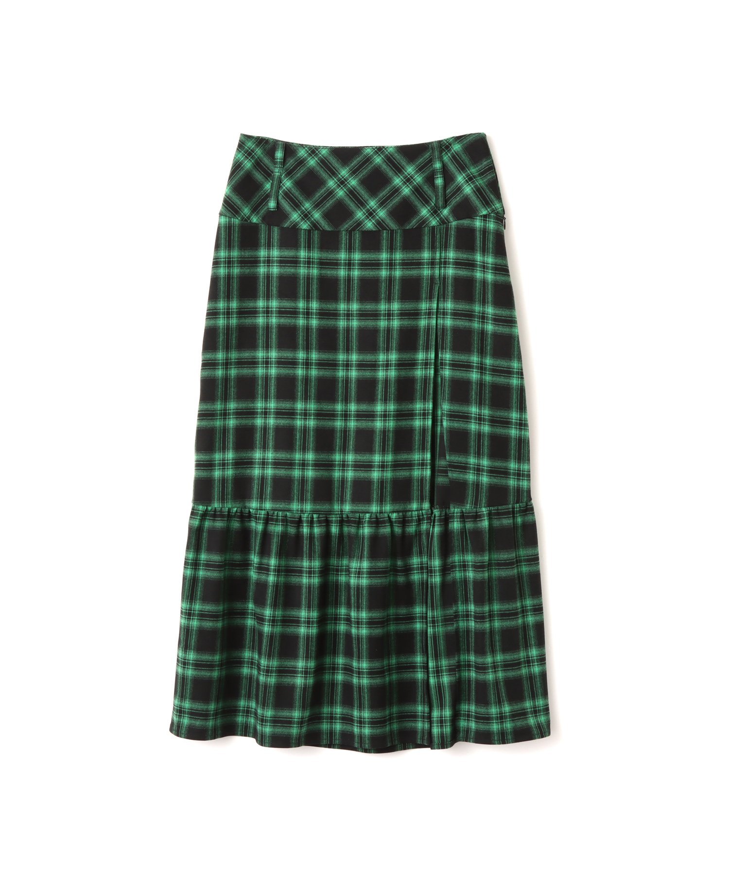 atmos pink atmos pink Plaid Tiered Skirt GREEN アトモス スカート その他のスカート グリーン【送料無料】