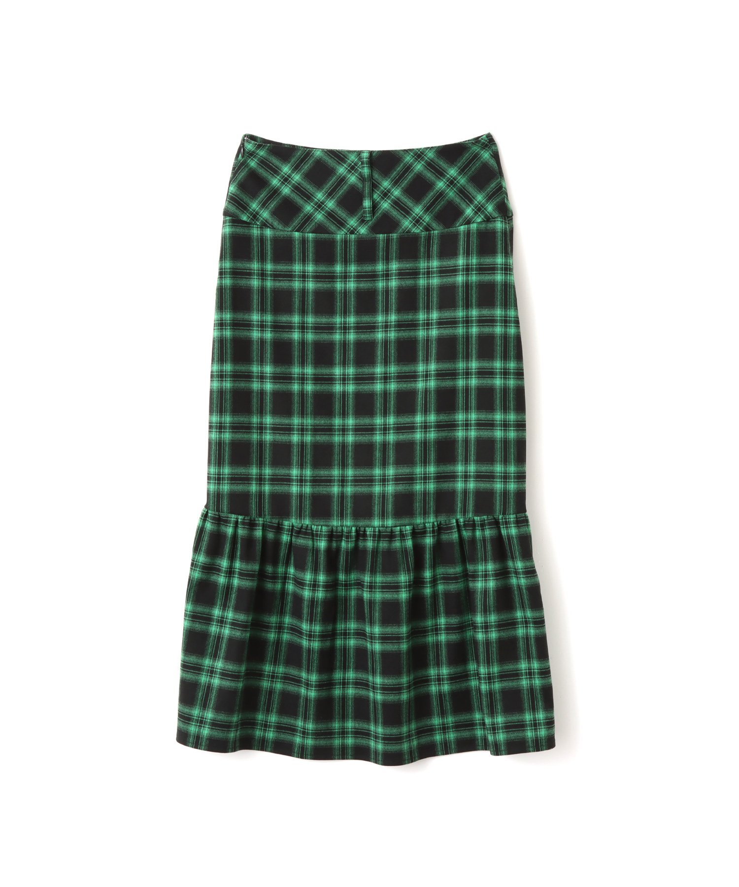 atmos pink atmos pink Plaid Tiered Skirt GREEN アトモス スカート その他のスカート グリーン