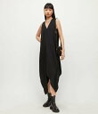 ALLSAINTS (W)BLAZE SATIN DRESS オールセインツ ワンピース・ドレス ドレス ブラック