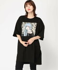 FUNKY FRUIT FUNKYFRUIT/(U)＜メンズ サイズ ＞痛苦的女子像 [豹]Tシャツ ファンキーフルーツ トップス カットソー・Tシャツ ブラック ホワイト【送料無料】