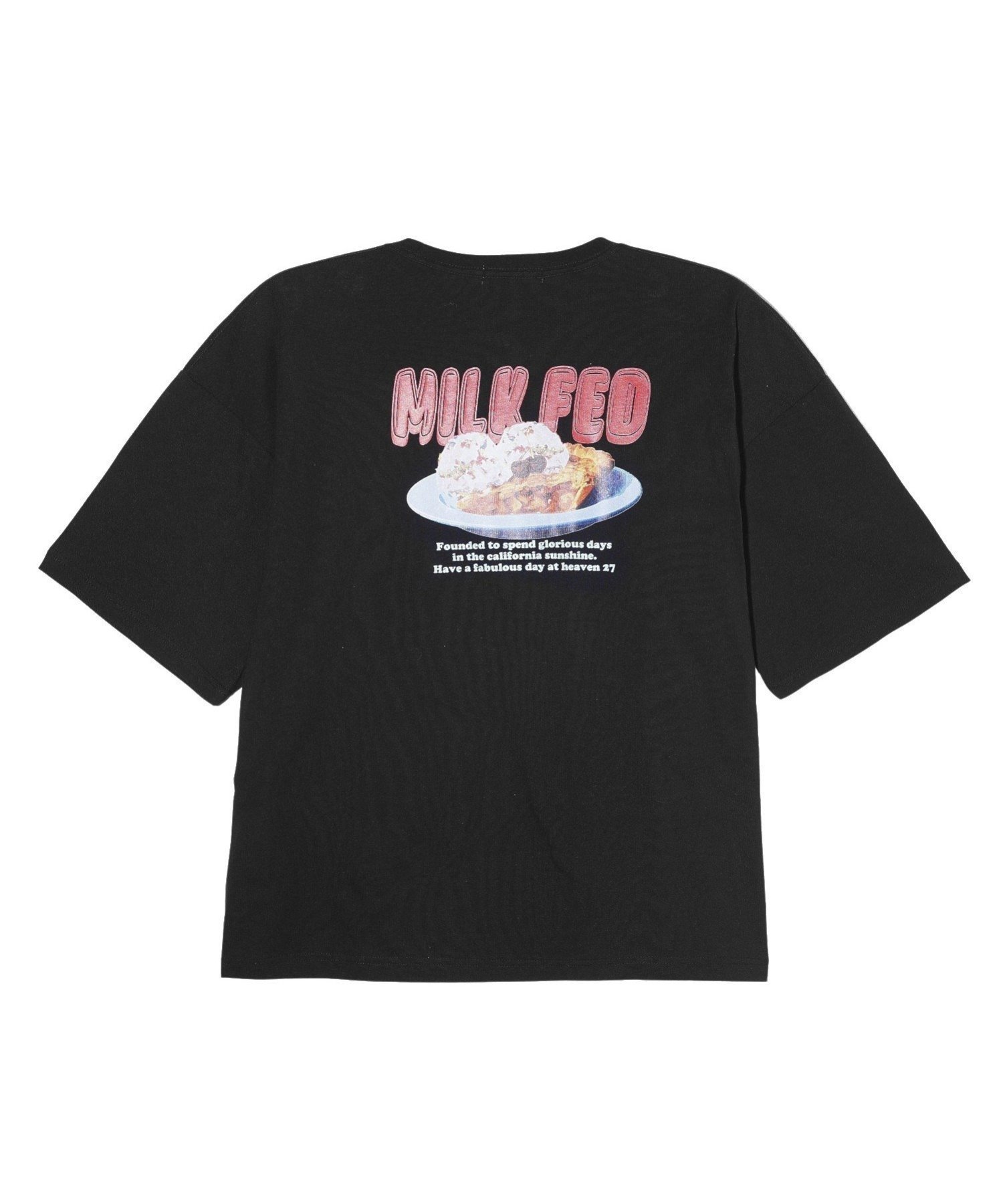 MILKFED. DELICIOUS PIE WIDE S/S TEE MILKFED. ߥ륯ե ȥåץ åȥT ֥...