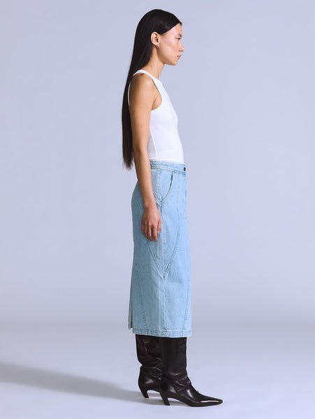 【SALE／20%OFF】Levi's BLUETAB(TM) SEAMED スカート リーバイス ワンピース・ドレス その他のワンピース・ドレス ネイビー【送料無料】