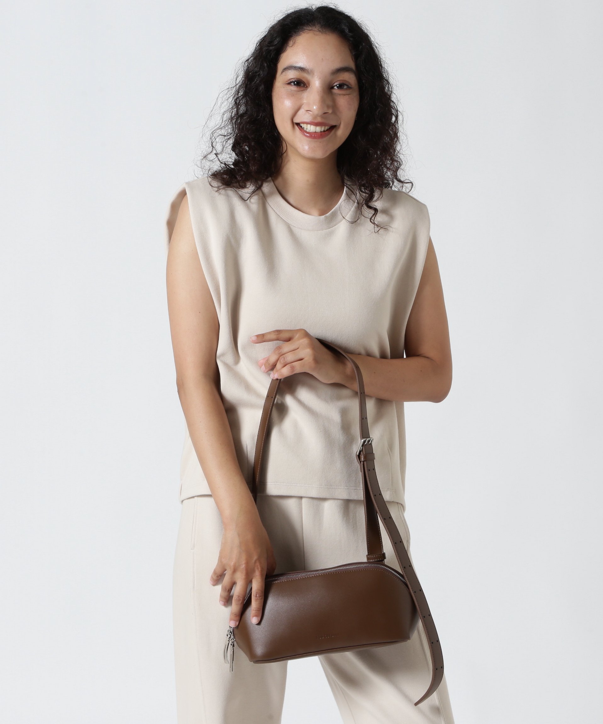 B'2nd ADD CULUMN(アドカラム) FIGRE BODYBAG ビーセカンド バッグ その他のバッグ ブラック ブラウン【送料無料】