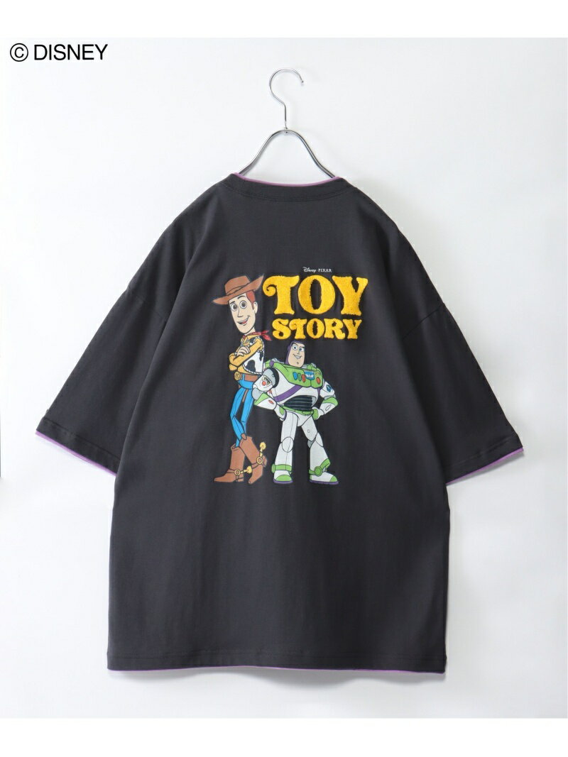 VENCE share style トイストーリーフェイクT ヴァンス エクスチェンジ トップス カットソー・Tシャツ グレー ホワイト イエロー ブルー【送料無料】のサムネイル