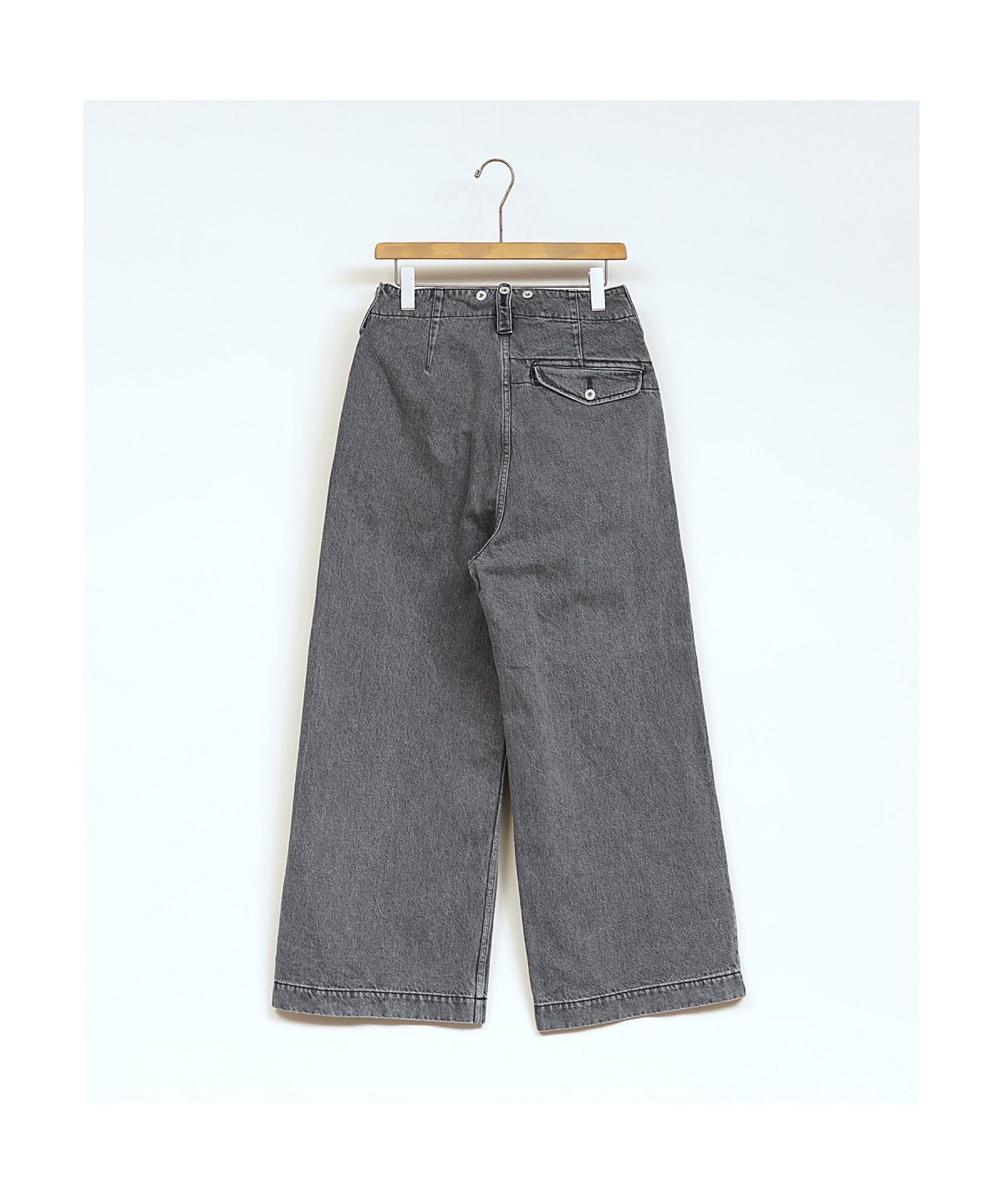 【SALE／40%OFF】Nigel Cabourn WOMAN / バトルドレスパンツ - デニム ナイジェル・ケーボン パンツ ジーンズ・デニムパンツ グレー ブルー【送料無料】