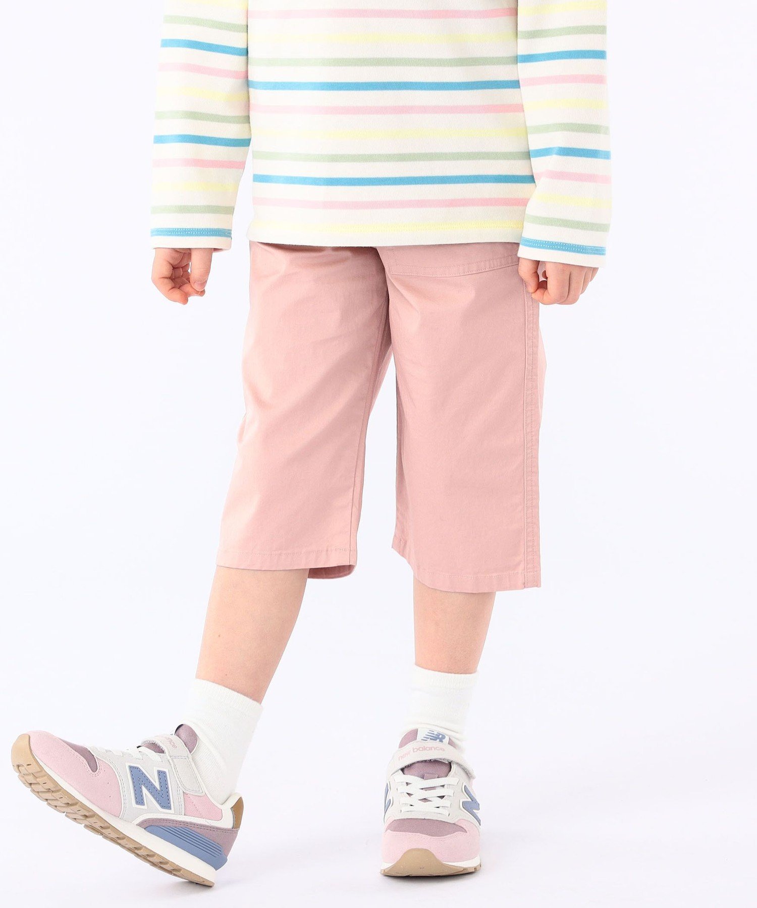 楽天Rakuten FashionSHIPS KIDS SHIPS KIDS:100~130cm / カラー 6分丈 ショーツ シップス パンツ その他のパンツ ネイビー ピンク ベージュ【送料無料】