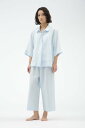 MARGARET HOWELL SOFT LINEN マーガレット・ハウエル パンツ その他のパンツ ホワイト ブルー【送料無料】