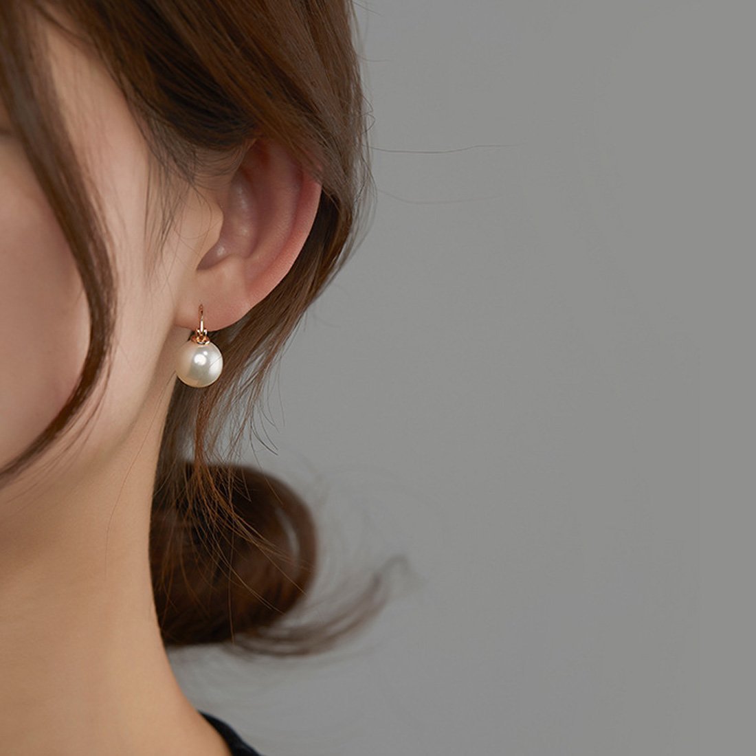 【SALE／39%OFF】Forcement 上品なパールピアス メゾンドラティール アクセサリー・腕時計 ピアス シルバー ゴールド