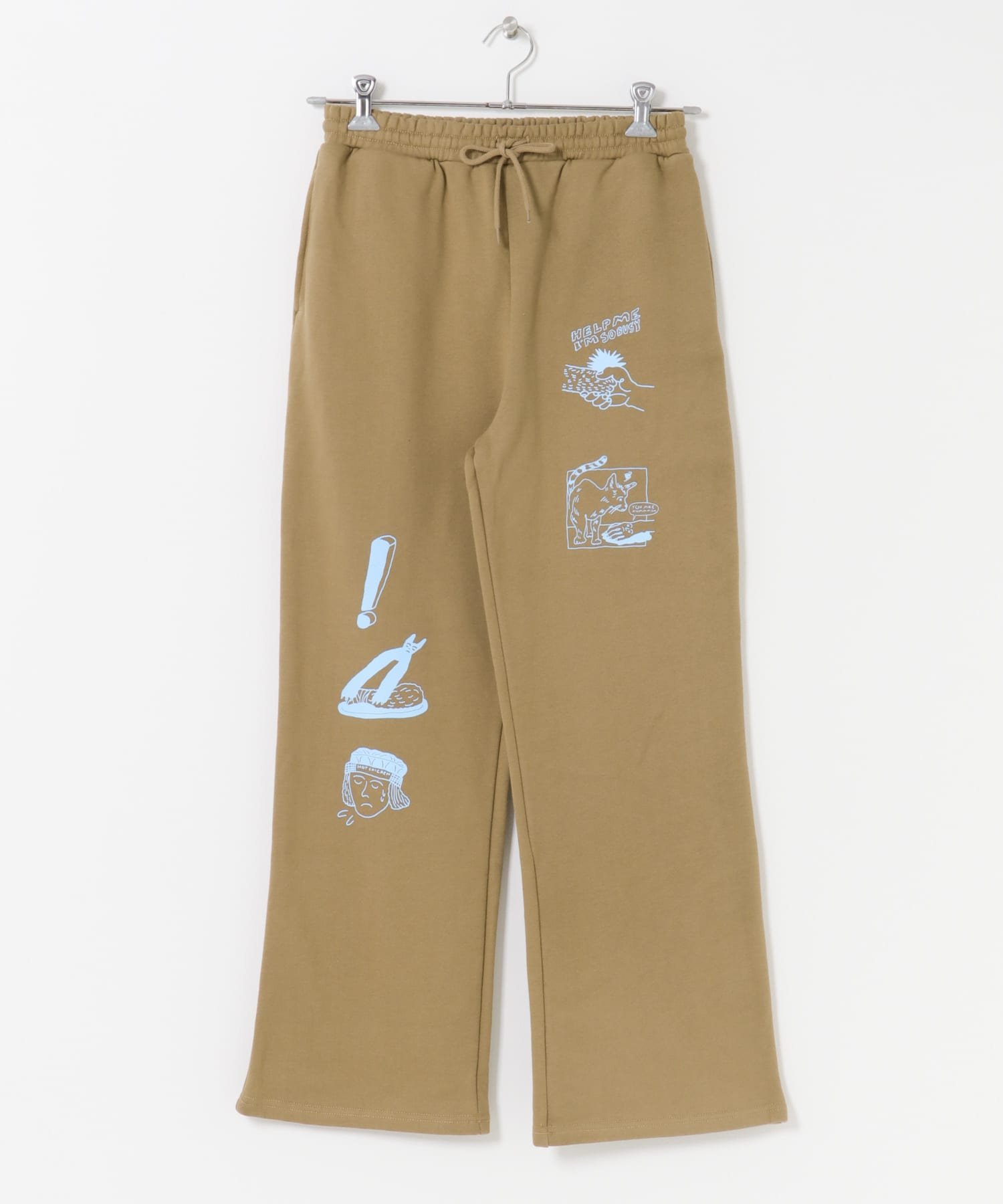 URBAN RESEARCH DOORS Common Noun norahi裏起毛スウェットパンツ アーバンリサーチドアーズ パンツ ジャージ・スウェットパンツ ベージュ グレー ブラック【送料無料】