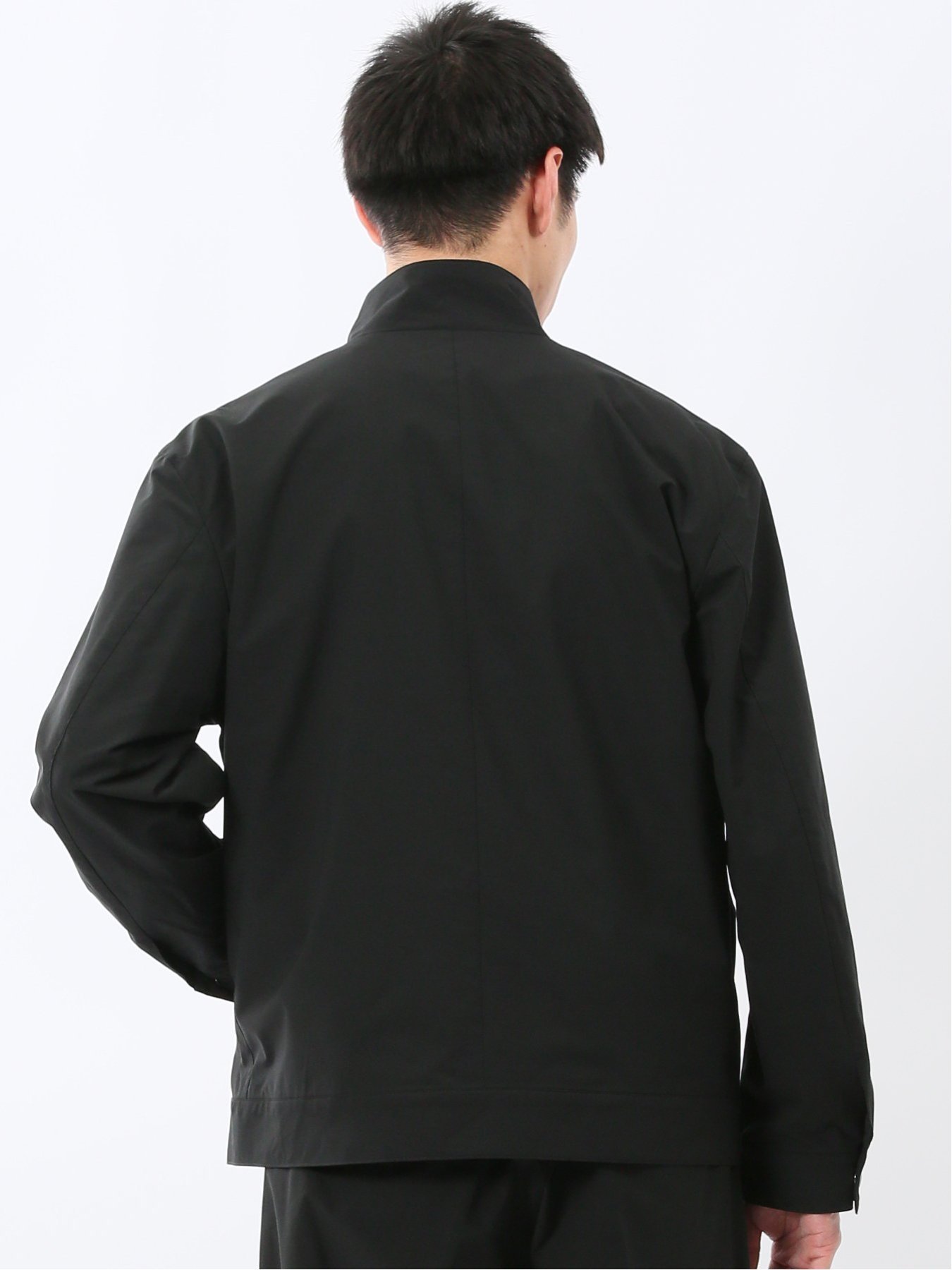 【SALE／30%OFF】TAKA-Q 撥水ストレッチ スタンドショートブルゾン(セットアップ可能) タカキュー ジャケット・アウター ブルゾン・ジャンパー【送料無料】