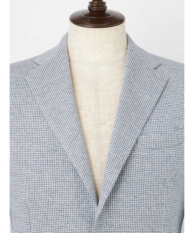 Aquascutum MEN Houndstooth Jersey Jacket アクアスキュータム ジャケット・アウター テーラードジャケット・ブレザー【送料無料】