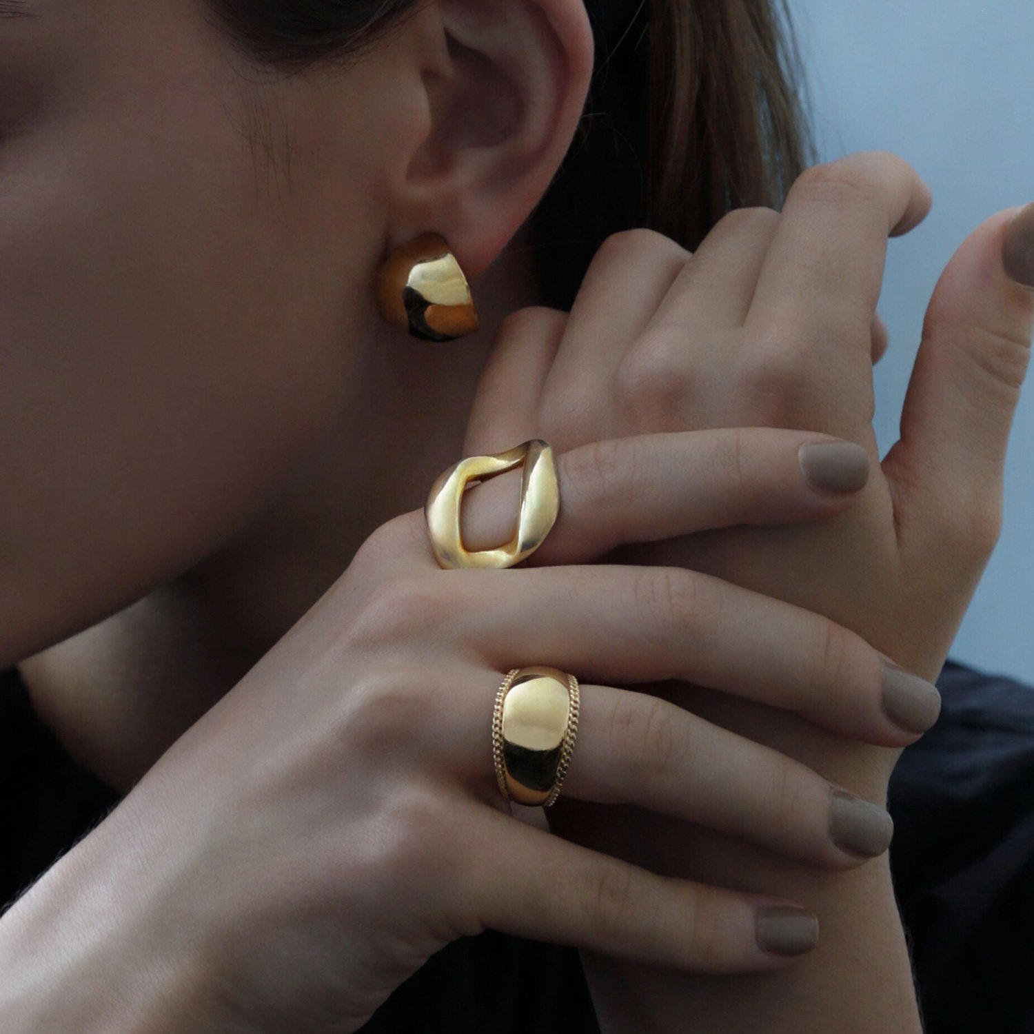 IRIS47 IRIS 47/rome ring ローマリング ゴールド フォブ アクセサリー・腕時計 リング・指輪 ゴールド【送料無料】