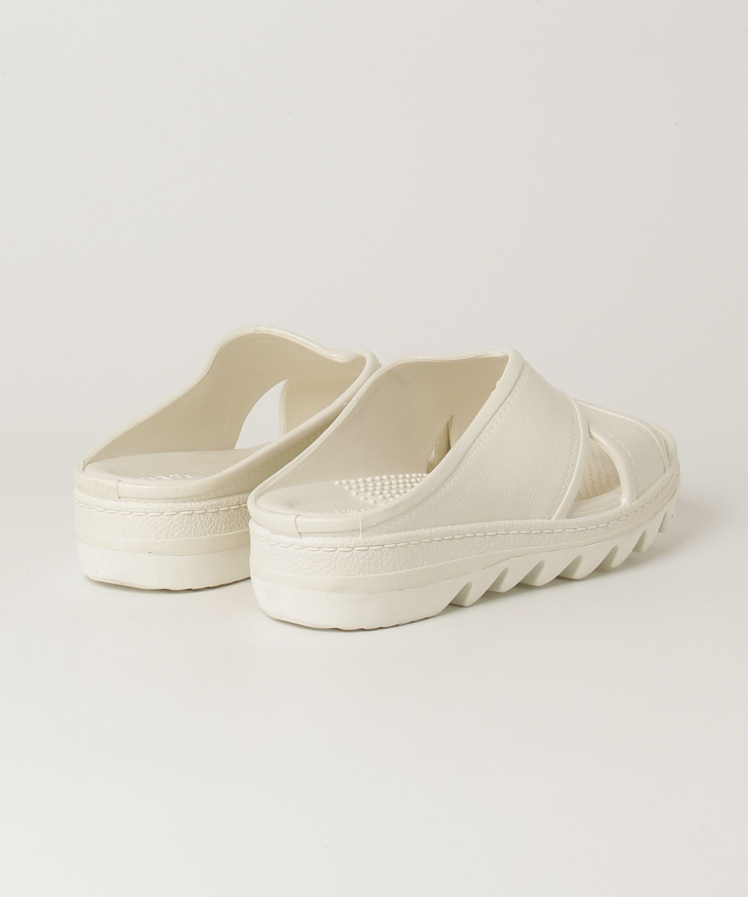 GARDEN TOKYO BENCH/ベンチ/BENSAN-CR_SHARK_SOLE ガーデン シューズ・靴 サンダル ホワイト