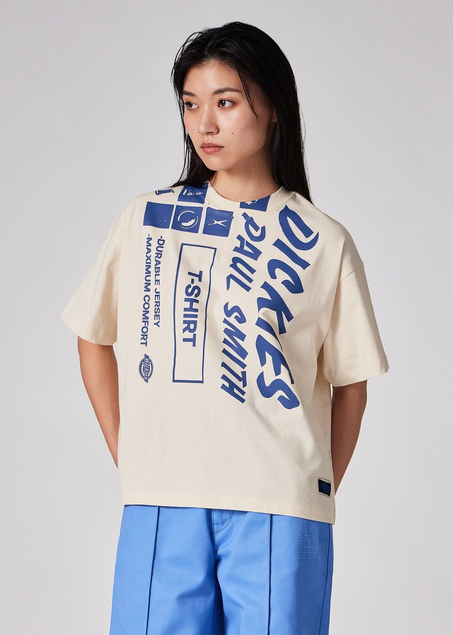 Tシャツ ポール・スミス トップス カットソー・Tシャツ ベージュ グリーン