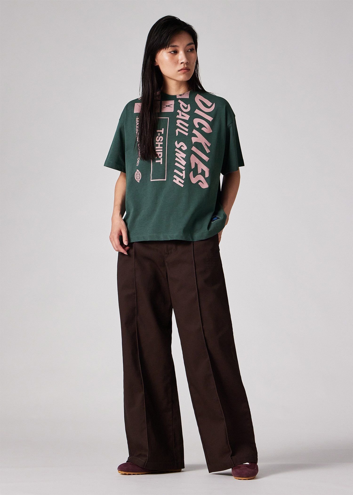 Tシャツ ポール・スミス トップス カットソー・Tシャツ ベージュ グリーン