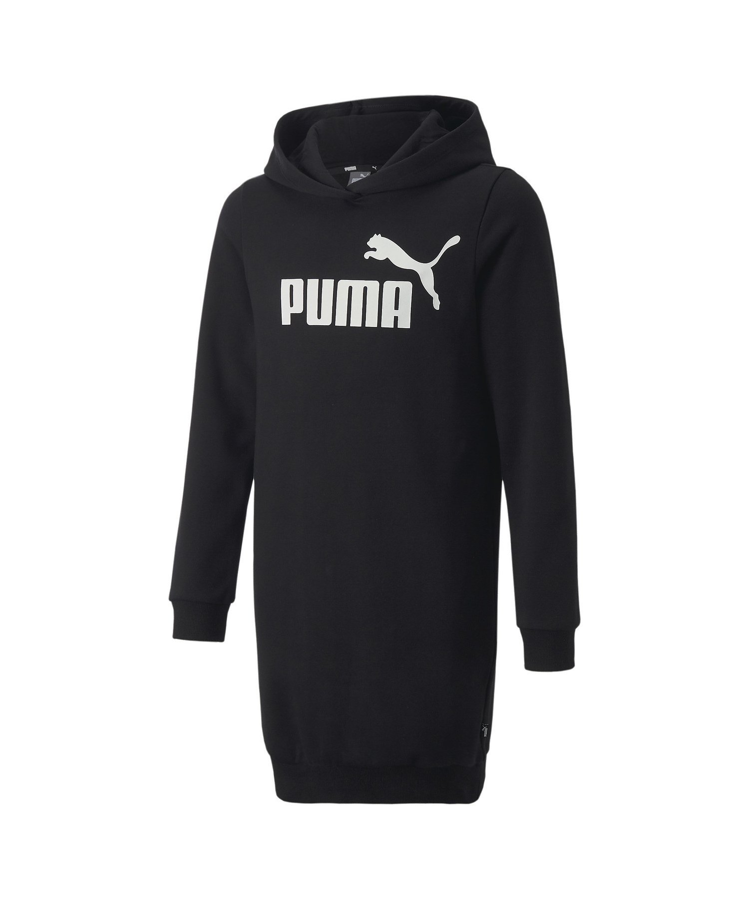 PUMA キッズ ガールズ ESS ロゴ フーディ ドレス 120-160cm プーマ トップス ノースリーブ・タンクトップ ブラック【送料無料】